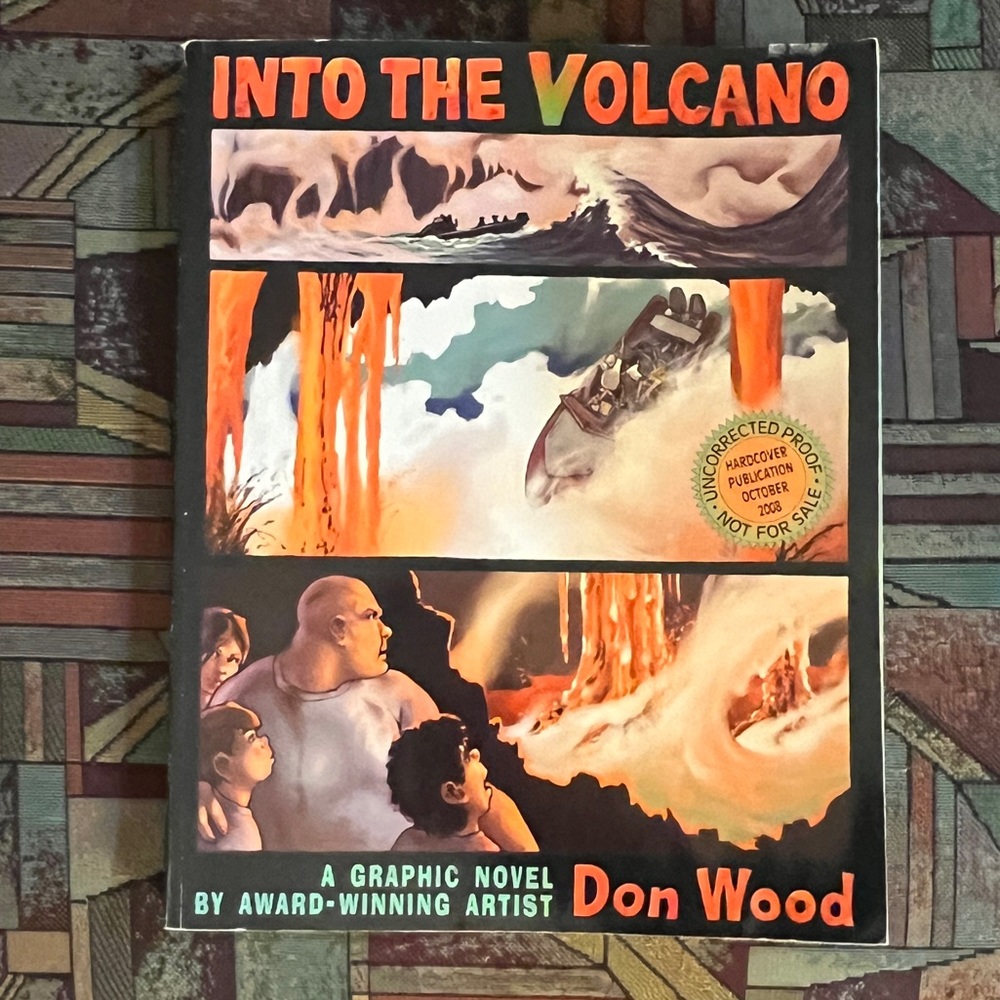 3/$12 Into the Volcano- Graphic Novel